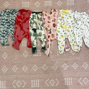 3 month zipper footies. Price is for all of them!